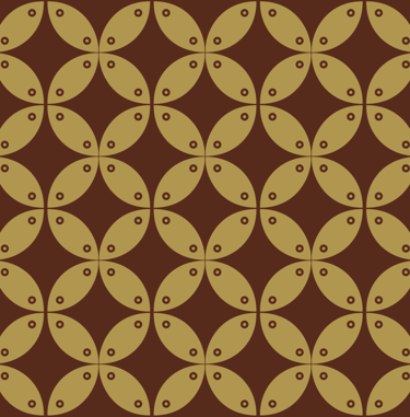 Batik pattern "kawung"