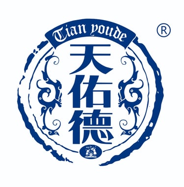 Logo of Tian You De, TYD logo, Chinese wisky