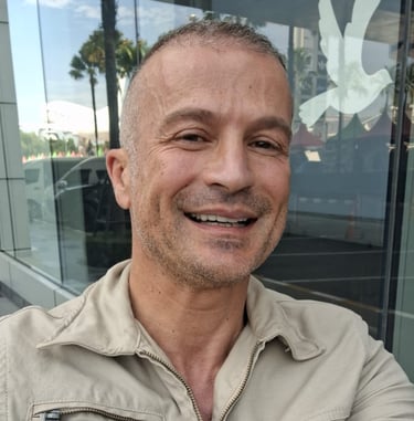 man wearing beige coloured jacket