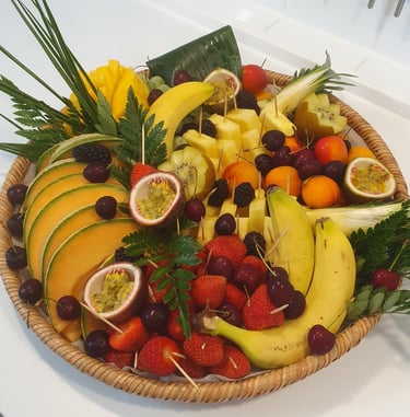 Corbeille de fruits frais