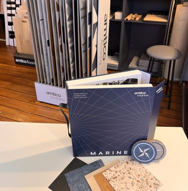 Amtico Marine katalogas ir stendas