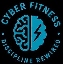 Cyber Fitness Discipline Rewired brain logo