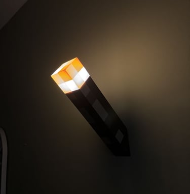 Paledone Minecraft Torch LED