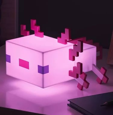 Axolotl Minecraft LED For Desk and Gaming Setup