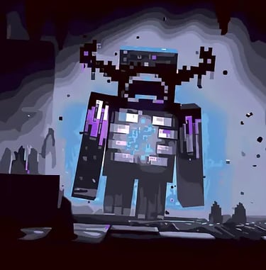Displate Minecraft Metal Poster For Wall Decor