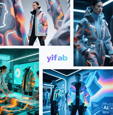 AI in Functional Fabrics: Designing Thermoregulating and Interactive Textiles