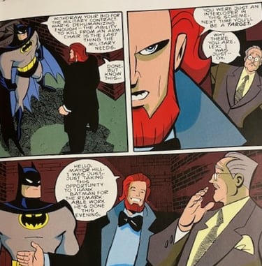 Superman Adventures - Luthor in Batman...With Red Hair?