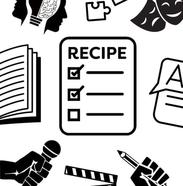 the recipe for writer Amy's genre-mixing work includes comedy, tragedy, absurdist scenarios