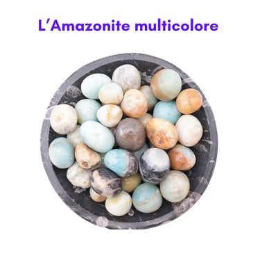 Les pierres naturelles Amazonite Les Couleurs de Lo