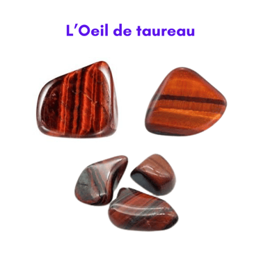 Les pierres naturelles Œil de taureau Les Couleurs de Lo