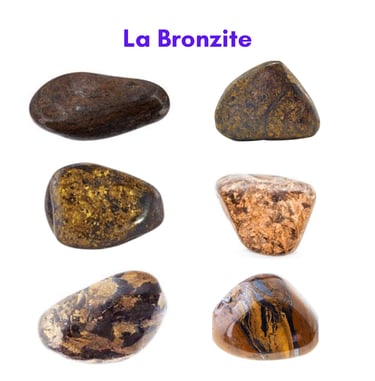 Les pierres naturelles Bronzite Les Couleurs de Lo