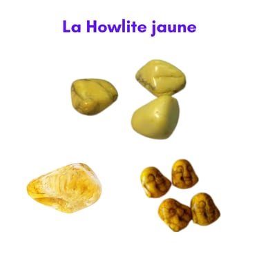 Les pierres naturelles Howlite Les Couleurs de Lo
