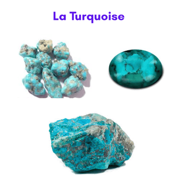 Les pierres naturelles Turquoise Les Couleurs de Lo