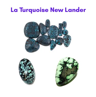 Les pierres naturelles Turquoise New Lander Les Couleurs de Lo
