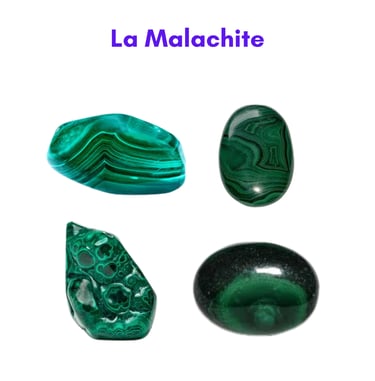 Les pierres naturelles Malachite Les Couleurs de Lo