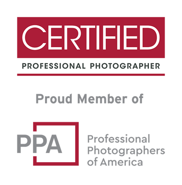 Certified Professional Photographer - Member of Professional Photographers of America