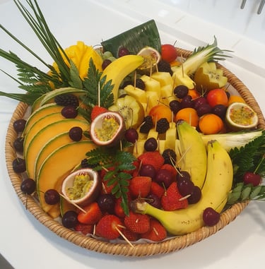 Corbeille de fruits frais