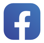 a facebook logo with the word facebook on it