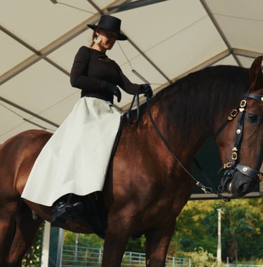 chapskirt jezdecká sukně od equimovex