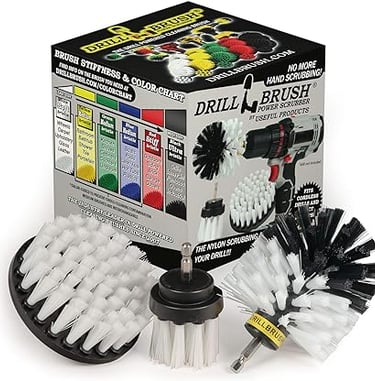 Drill Brush set - Rosie Dazzlers Mobile Auto Detailing