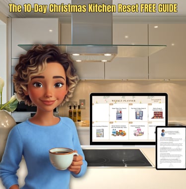 FREE Guide: 10 Days Kitchen Reset to a Stress-Free Christmas Cooking