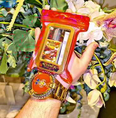 Luxury perfume Canada packaging REYAMUR extrait bottle with jewelry and premium gift set