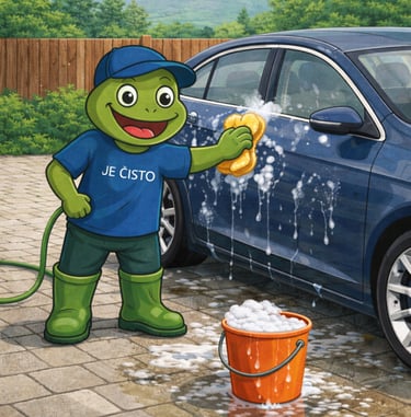 Notranje čiščenje avtomobilov