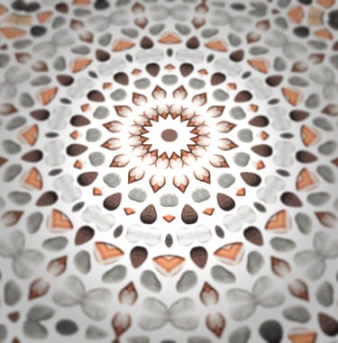 Detall del suelo diseñado por Arte y Alma