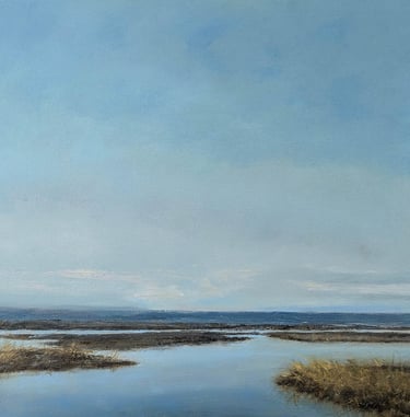 MURMUR OF STILL WATERS - painting by Mary Kersell