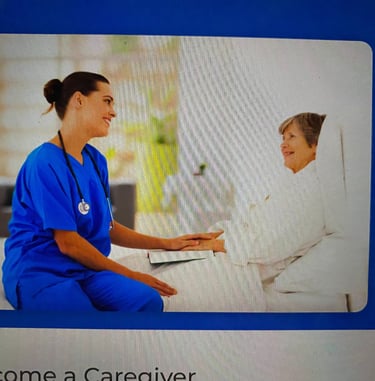 caregiver providing companionship