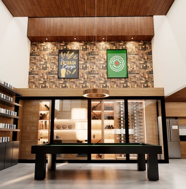 adega climatizada aquitetura