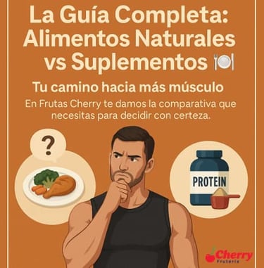 Comparativa de precios alimentos vs suplementos