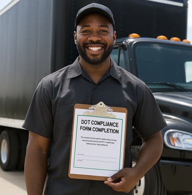 Box Trucks DOT compliance completed