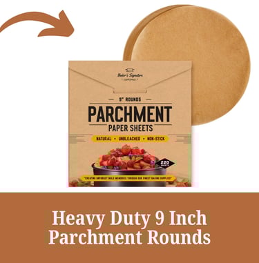 Heavy Duty 9 Inch Parchment Rounds