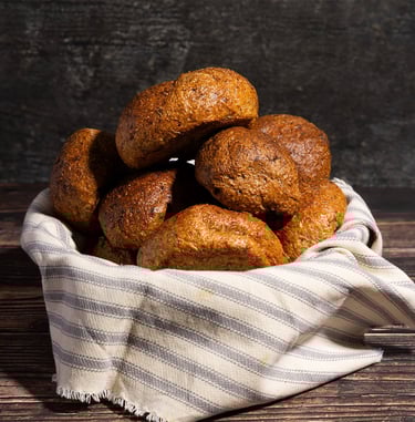 Sustainable plant-based, nutritionally-dense bread