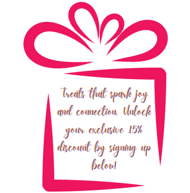 An image of a gift box with a prompt for discount.