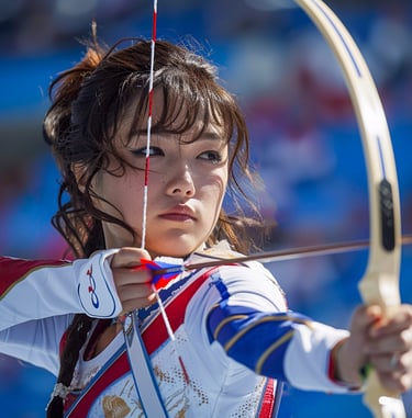 sportif tir à l'arc # concentration , flow