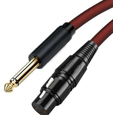 6.35mm Mono Male to XLR Female