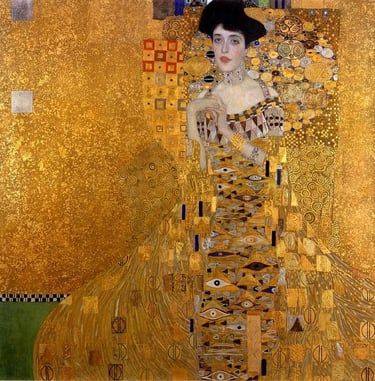 portrait d'Adèle Bloch-Bauer par Gustav Klimt -1907