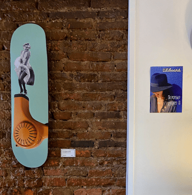Déco skate expo chez Pépite