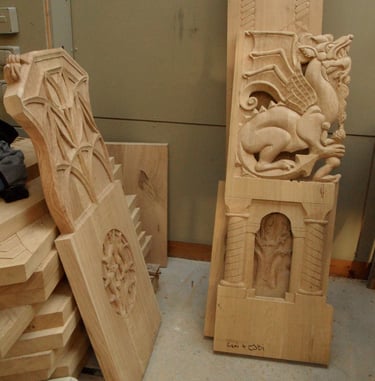 Pancras Lane Benches by Sarah Liptrot - studio shot 1