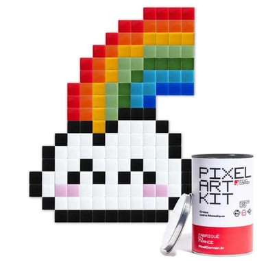 Pixel Corner, Rainbow Cloud, pixel art kit