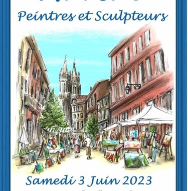 Marché Peintres et sculpteurs Voiron