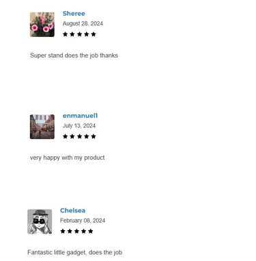 past reviews