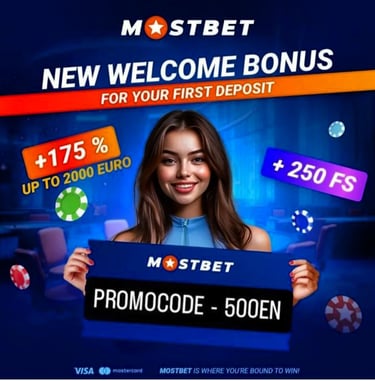 Mostbet betting, casino and sportsbook