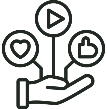 Icona Gestione Social Media