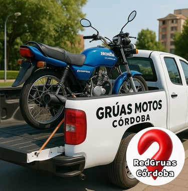 grúas en Córdoba 24 hs traslado de motos