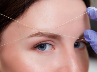 eyebrow threading, minu threading salons perth