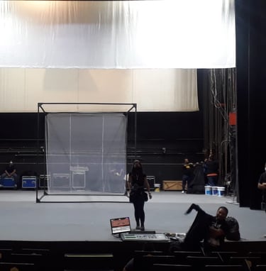 Montaje de "SuperPasito" en el Teatro Principal de Guanajuato