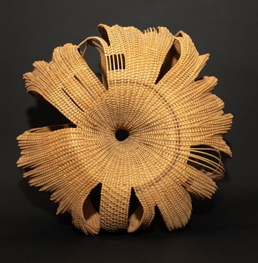 Number 19, 2008, cane, reed
